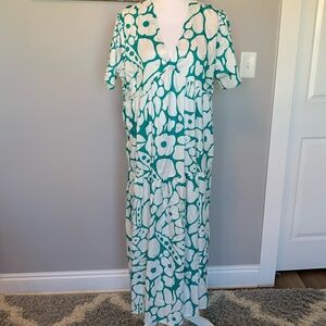 Women’s Summer tier causal boho floral dress size XXL